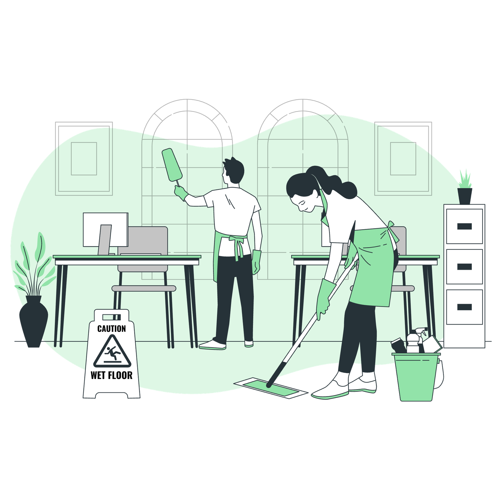 Customer Experience Illustration